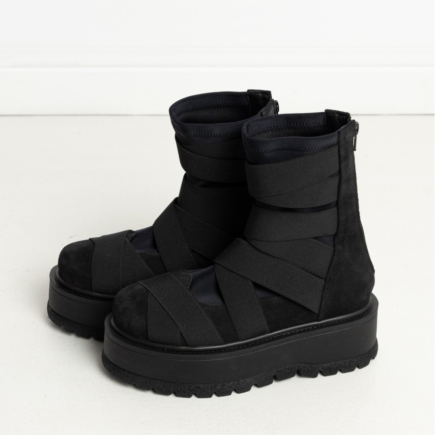         Ghete - Uddy - Velur Black